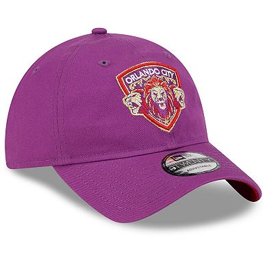 Men's New Era  Purple Orlando City SC Jersey Hook 9TWENTY Adjustable Hat