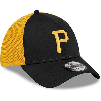 Men's New Era Black Pittsburgh Pirates Neo 39THIRTY Flex Hat