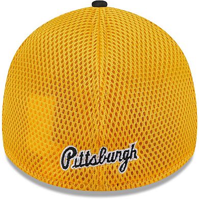 Men's New Era Black Pittsburgh Pirates Neo 39THIRTY Flex Hat