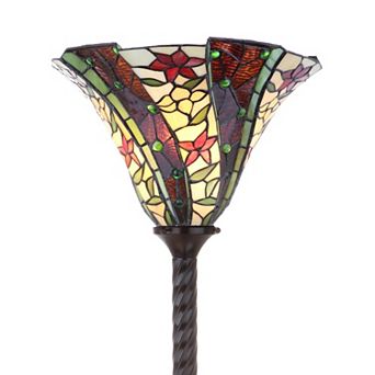 Williams Tiffany Style Torchiere Led Floor Lamp