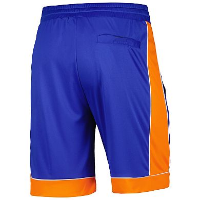 Men's Starter Royal/Orange Denver Broncos Vintage Fan Favorite Shorts