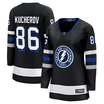 Women's Fanatics Branded Nikita Kucherov Black Tampa Bay Lightning Alternate Premier Breakaway Player Jersey