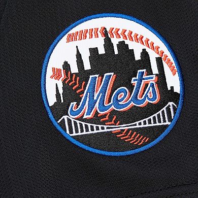 Men's Mitchell & Ness Mike Piazza Black New York Mets Cooperstown Collection 2000 Batting Practice Jersey
