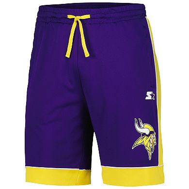 Men's Starter Purple/Gold Minnesota Vikings Fan Favorite Fashion Shorts