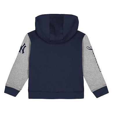 Infant Fanatics Branded Navy New York Yankees Post Card Full-Zip Hoodie Jacket