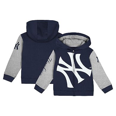 Infant Fanatics Branded Navy New York Yankees Post Card Full-Zip Hoodie Jacket
