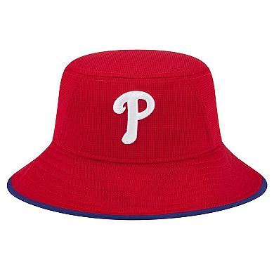 Men's New Era Red Philadelphia Phillies Game Day Bucket Hat