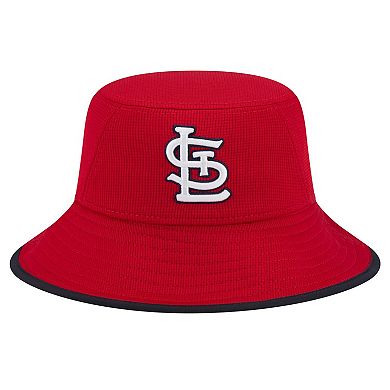 Men's New Era Red St. Louis Cardinals Game Day Bucket Hat