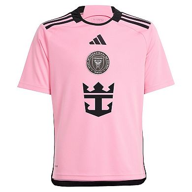 Youth adidas Lionel Messi Pink Inter Miami CF 2024 2getherness Replica Player Jersey