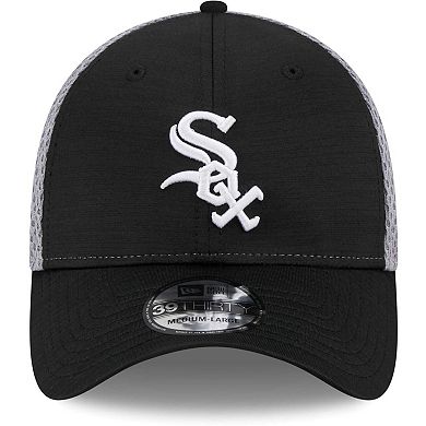 Men's New Era Black Chicago White Sox Neo 39THIRTY Flex Hat