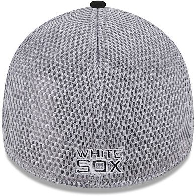 Men's New Era Black Chicago White Sox Neo 39THIRTY Flex Hat