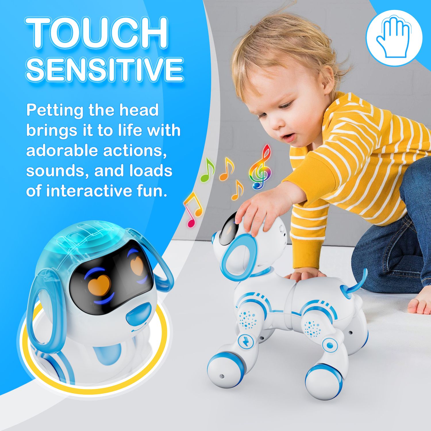 Contixo Smart Voice Recognition -robot Dog R3