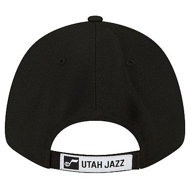 Men's New Era Black Utah Jazz The League 9FORTY Adjustable Hat