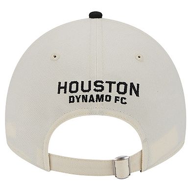 Men's New Era White Houston Dynamo FC 2024 Kick Off Collection 9TWENTY Adjustable Hat