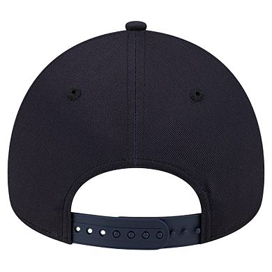 Men's New Era Navy Boston Red Sox Team Color A-Frame 9FORTY Adjustable Hat