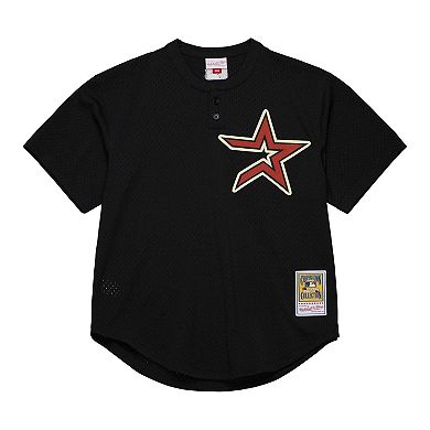 Men's Mitchell & Ness Craig Biggio Black Houston Astros Authentic Batting Practice Jersey