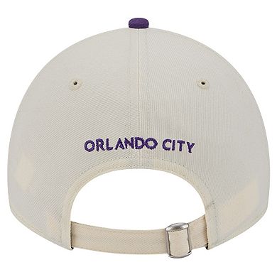 Men's New Era White Orlando City SC 2024 Kick Off Collection 9TWENTY Adjustable Hat