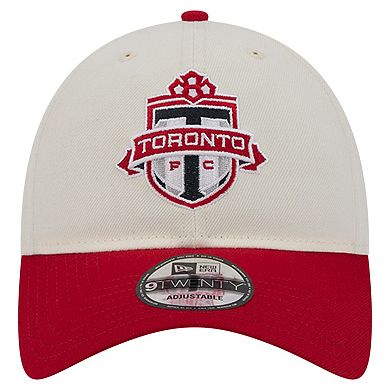 Men's New Era White Toronto FC 2024 Kick Off Collection 9TWENTY Adjustable Hat