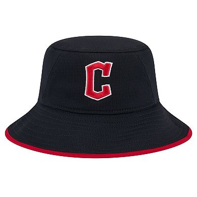 Men's New Era Navy Cleveland Guardians Game Day Bucket Hat