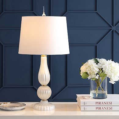 Maddie Glassmetal Led Table Lamp