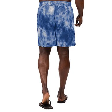 Men's G-III Sports by Carl Banks Royal New York Giants Change Up Volley Swim Trunks