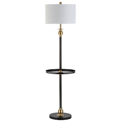 Evans Metal Led End Table Floor Lamp