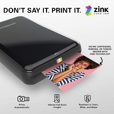 Zink Photo Paper 2x3"(30 Pack) Compatible W/polaroid Snap, Snap Touch, Zip & Mint Cameras & Printers