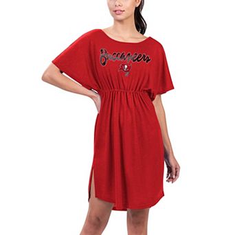 Women's G-III 4Her by Carl Banks Red Tampa Bay Buccaneers Versus Swim Coverup