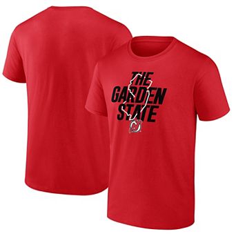 Men's Fanatics Branded Red New Jersey Devils Local T-Shirt