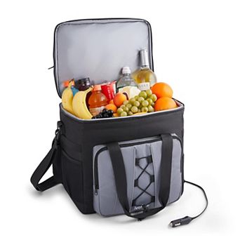 Ivation Electric Cooler Bag, 18 L Portable Thermoelectric 12 Volt Cooler With Shoulder Strap