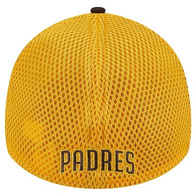 Men's New Era Brown San Diego Padres Neo 39THIRTY Flex Hat