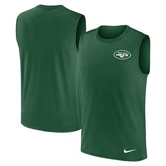 Men's Nike Green New York Jets Muscle Tank Top