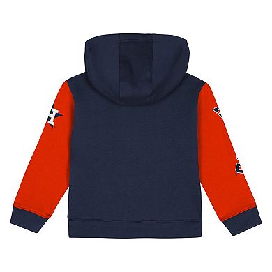 Infant Fanatics Branded Navy Houston Astros Post Card Full-Zip Hoodie Jacket