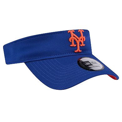 Men's New Era Royal New York Mets Gameday Team Adjustable Visor