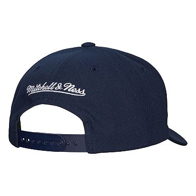 Men's Mitchell & Ness Navy Toronto Maple Leafs Team Ground Pro Adjustable Hat