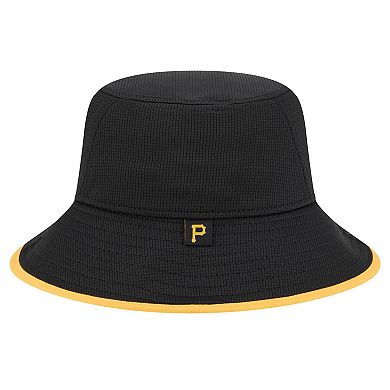 Men's New Era Black Pittsburgh Pirates Game Day Bucket Hat