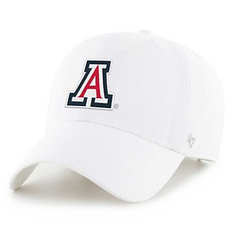 Unisex '47 Arizona Wildcats White Clean Up Adjustable Hat