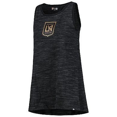 Women's 5th & Ocean by New Era Black LAFC Athletic Cross Back Tank Top