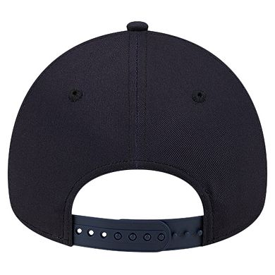 Men's New Era Navy New York Yankees Team Color A-Frame 9FORTY Adjustable Hat