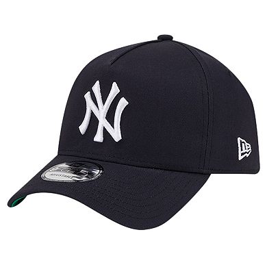 Men's New Era Navy New York Yankees Team Color A-Frame 9FORTY Adjustable Hat