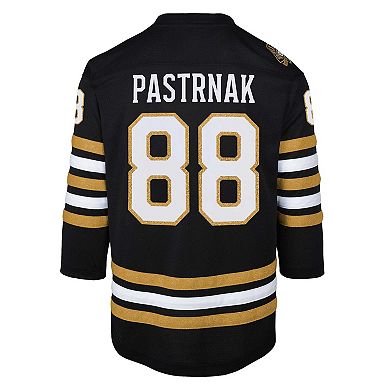 Youth David Pastrnak Black Boston Bruins  Home Replica Player Jersey