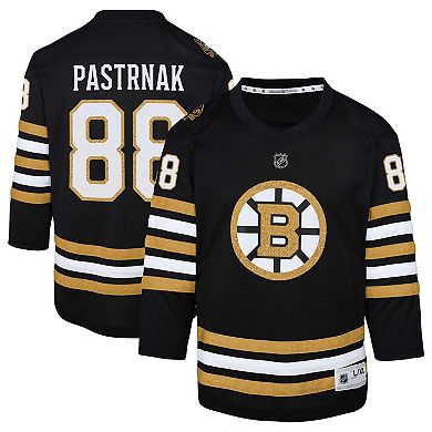 Youth David Pastrnak Black Boston Bruins  Home Replica Player Jersey