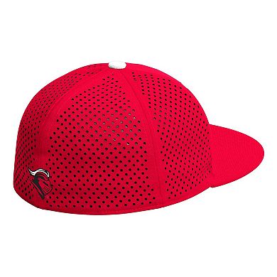 Men's adidas Scarlet Rutgers Scarlet Knights On-Field Baseball Fitted Hat