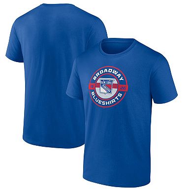 Men's Fanatics Branded Blue New York Rangers Local T-Shirt