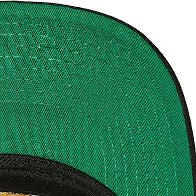 Men's Mitchell & Ness Black Boston Bruins Team Ground Pro Adjustable Hat
