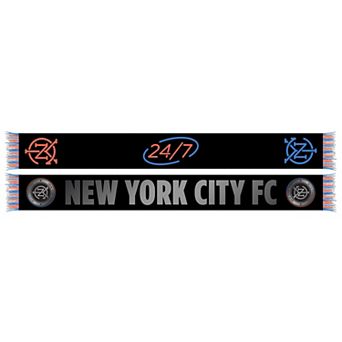 Black New York City FC 2024 Jersey Hook Scarf