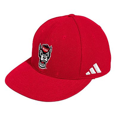 Men's adidas Red NC State Wolfpack On-Field Baseball Fitted Hat