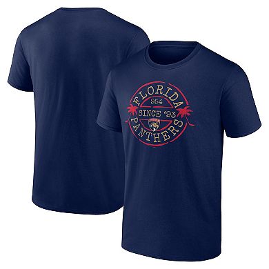 Men's Fanatics Branded Navy Florida Panthers Local T-Shirt