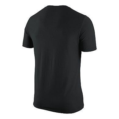 Men's Nike Black Iowa Hawkeyes Logo Color Pop T-Shirt