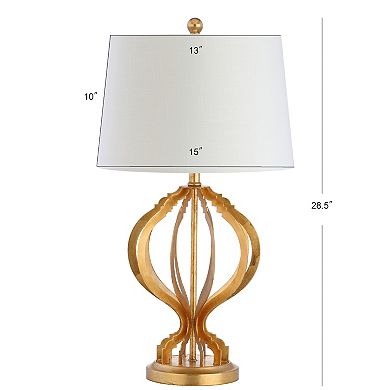 Sebastian Metal Trellis Led Table Lamp